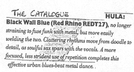 catalogue-black wall blue review